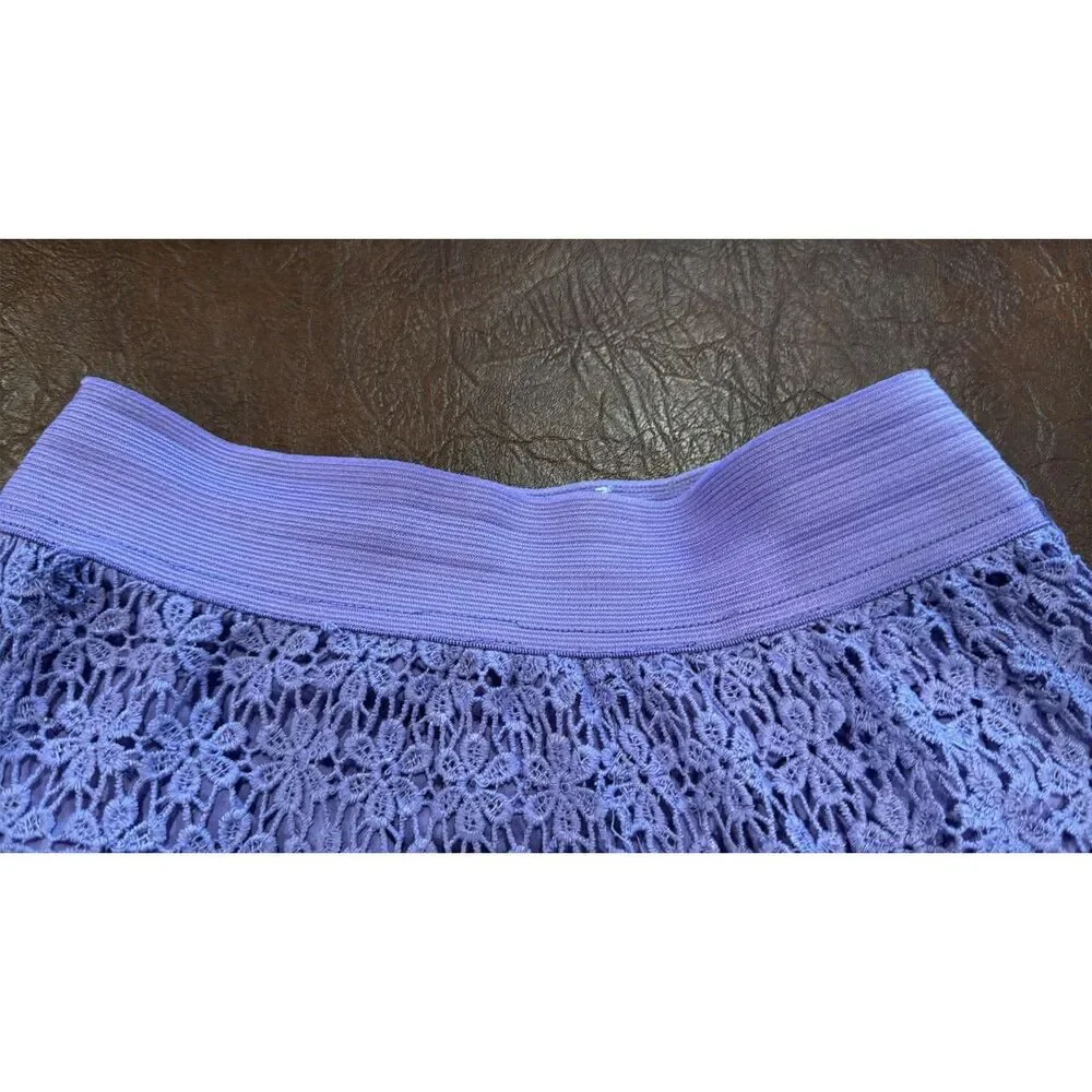 Justice purple girls skirt size 10